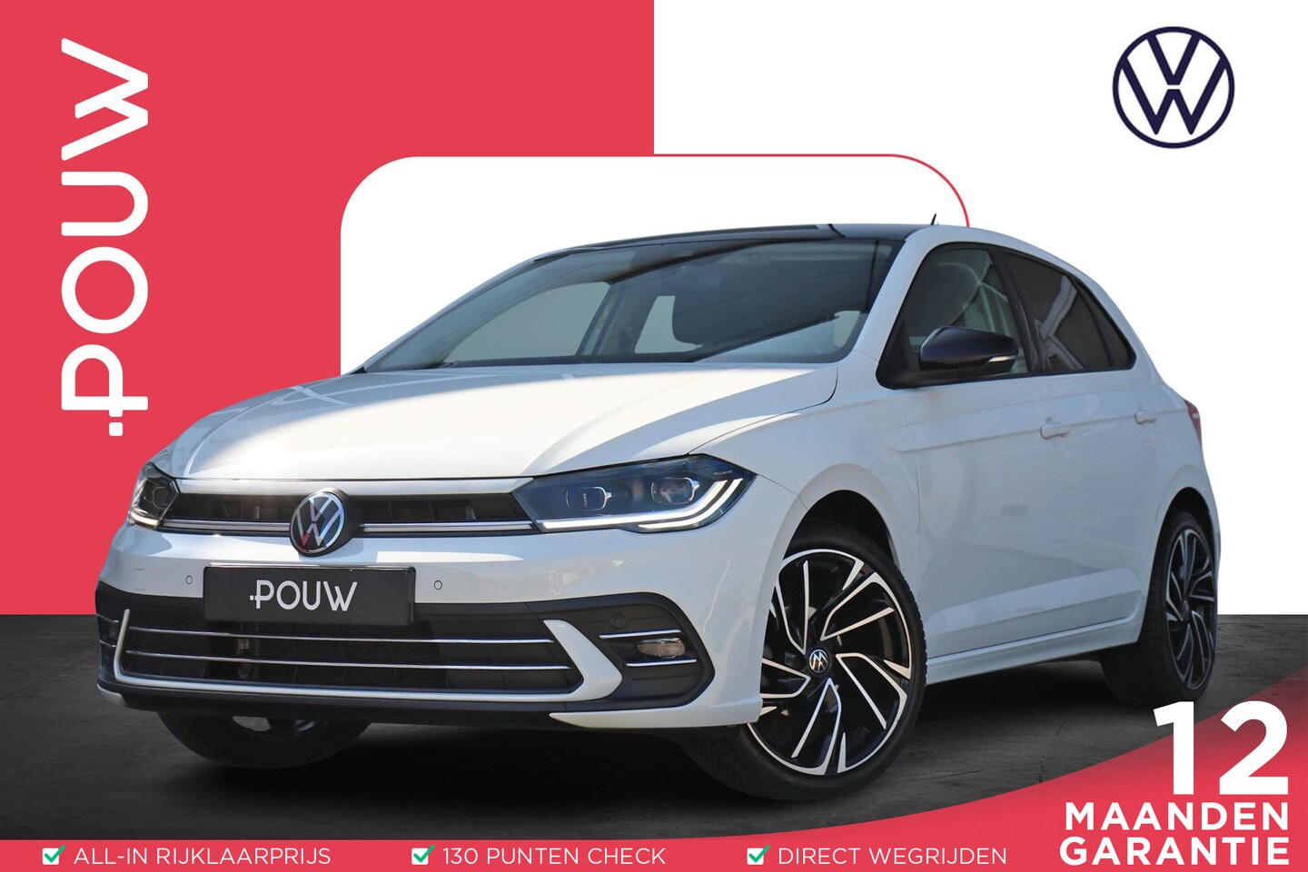 Volkswagen Polo - 1.0 TSI 95pk DSG Style | Navigatie | Stoelverwarming | Parkeersensoren | 18" Velgen - AutoWereld.nl