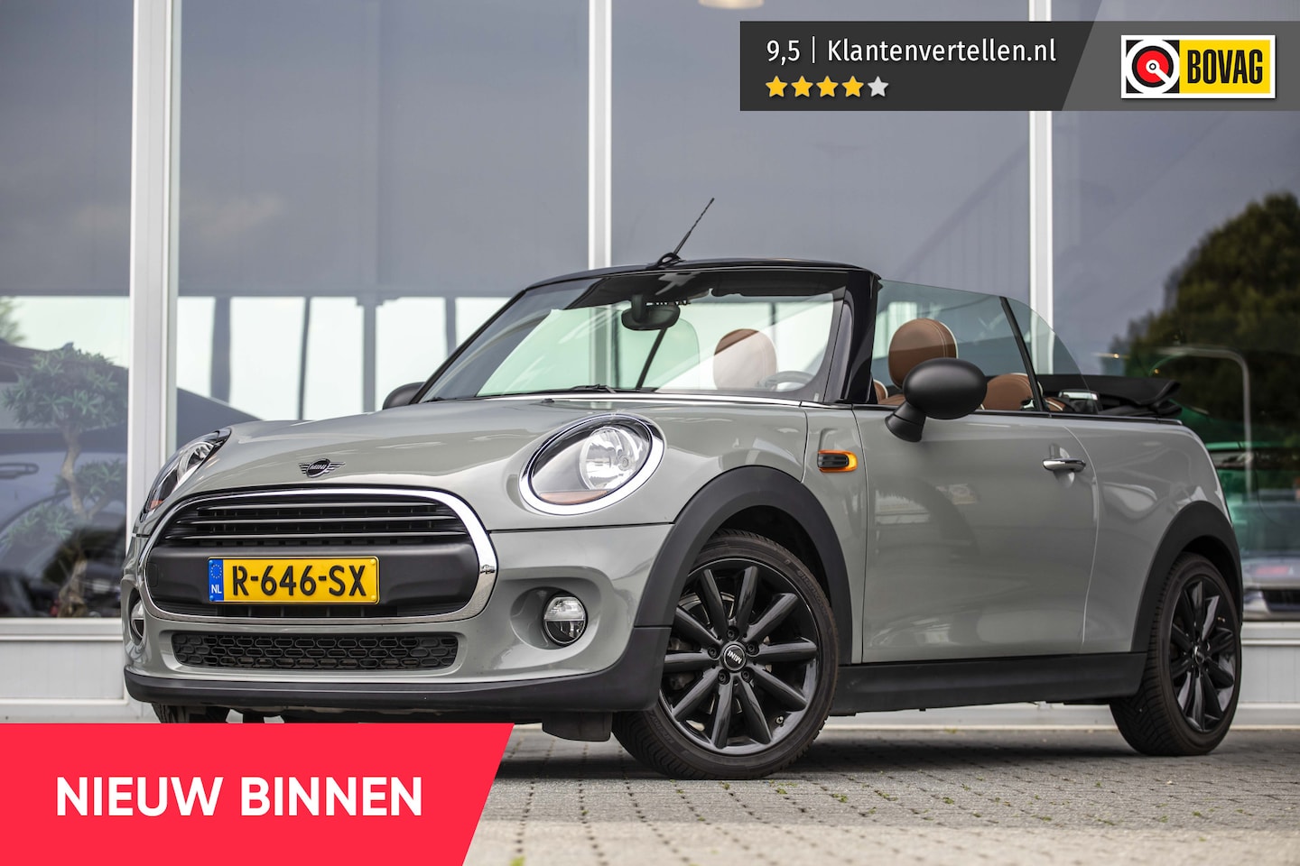MINI Cabrio - Mini 1.5 One Salt | Volleder | Carplay | Stoelverw. - AutoWereld.nl