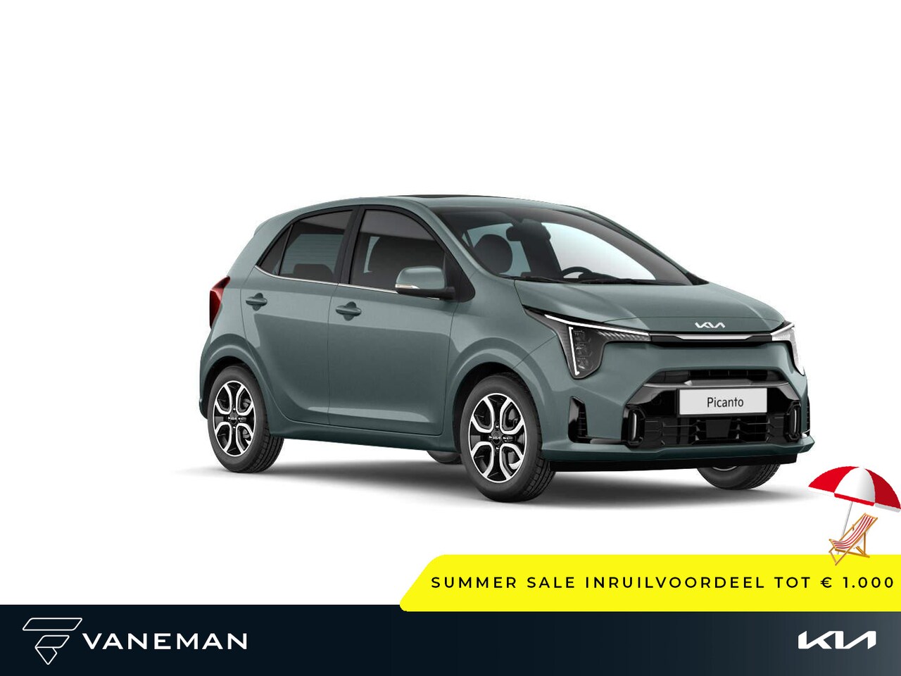 Kia Picanto - 1.0 DPI DynamicPlusLine | Navigatiesysteem full map | Stuurwiel multifunctioneel - AutoWereld.nl