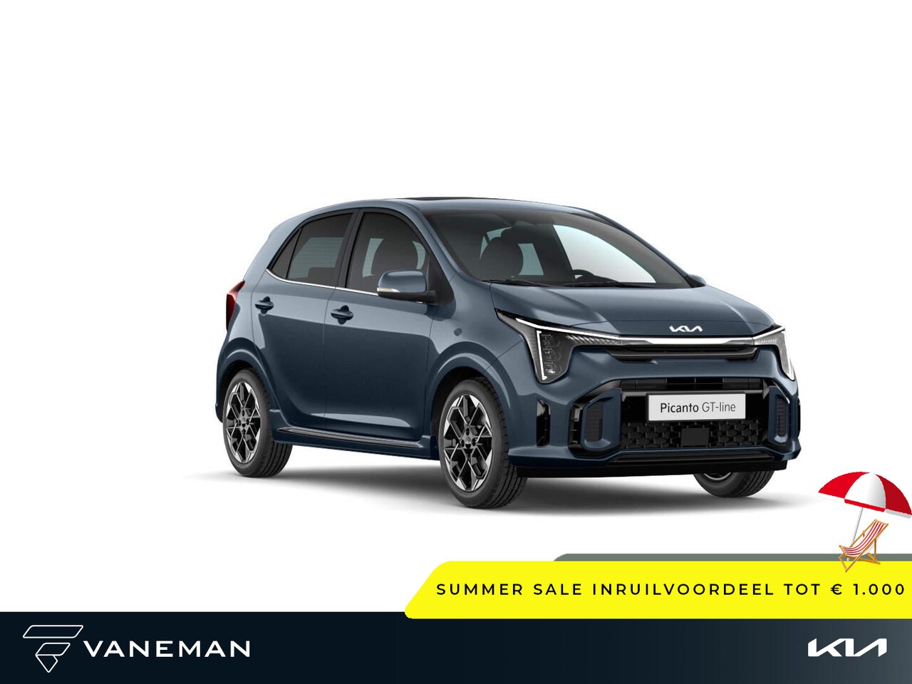 Kia Picanto - 1.0 DPI GT-Line 5p. | 5-zits | Zelf samenstellen - AutoWereld.nl