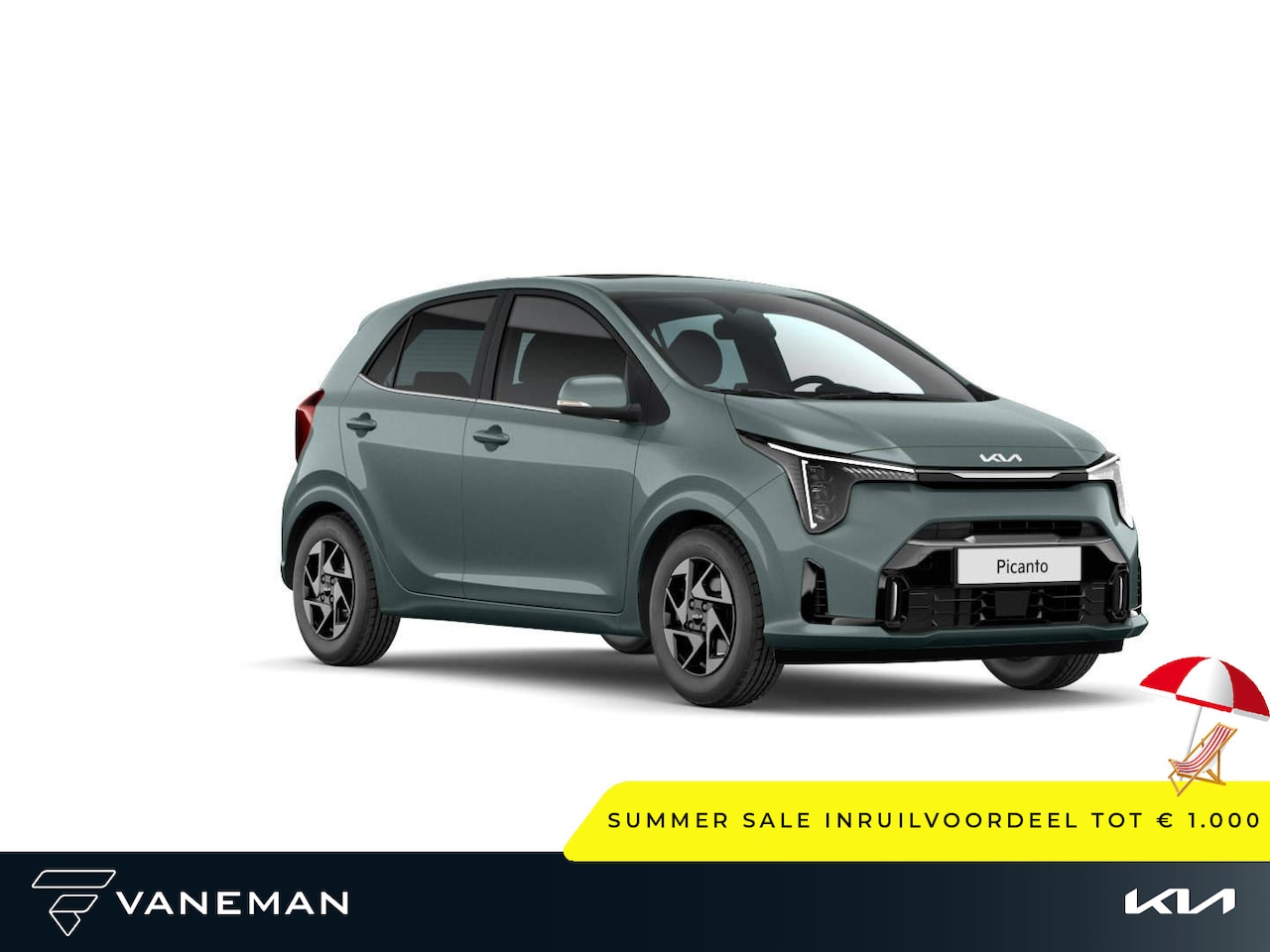 Kia Picanto - 1.0 DPI DynamicLine | Buitenspiegels elektrisch verstel- en verwarmbaar | Apple Carplay / - AutoWereld.nl