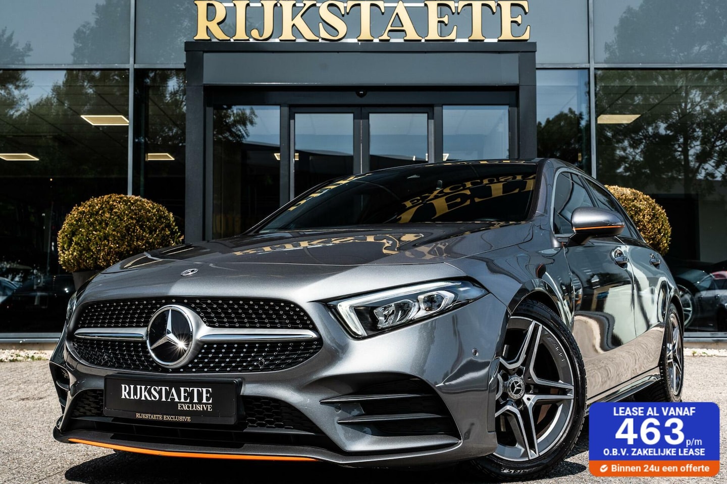Mercedes-Benz A-klasse - A200 AMG|PANO|BURMESTER|CAMERA|18'|CARPLAY - AutoWereld.nl
