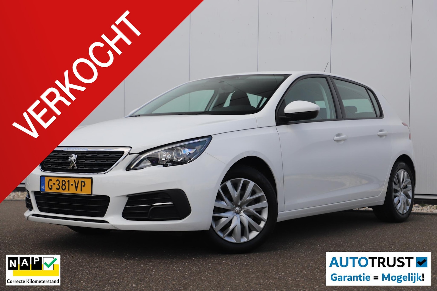 Peugeot 308 - 1.5 BlueHDi Blue Lease Trekhaak Navigatie Carplay Android Cruise Bluetooth - AutoWereld.nl