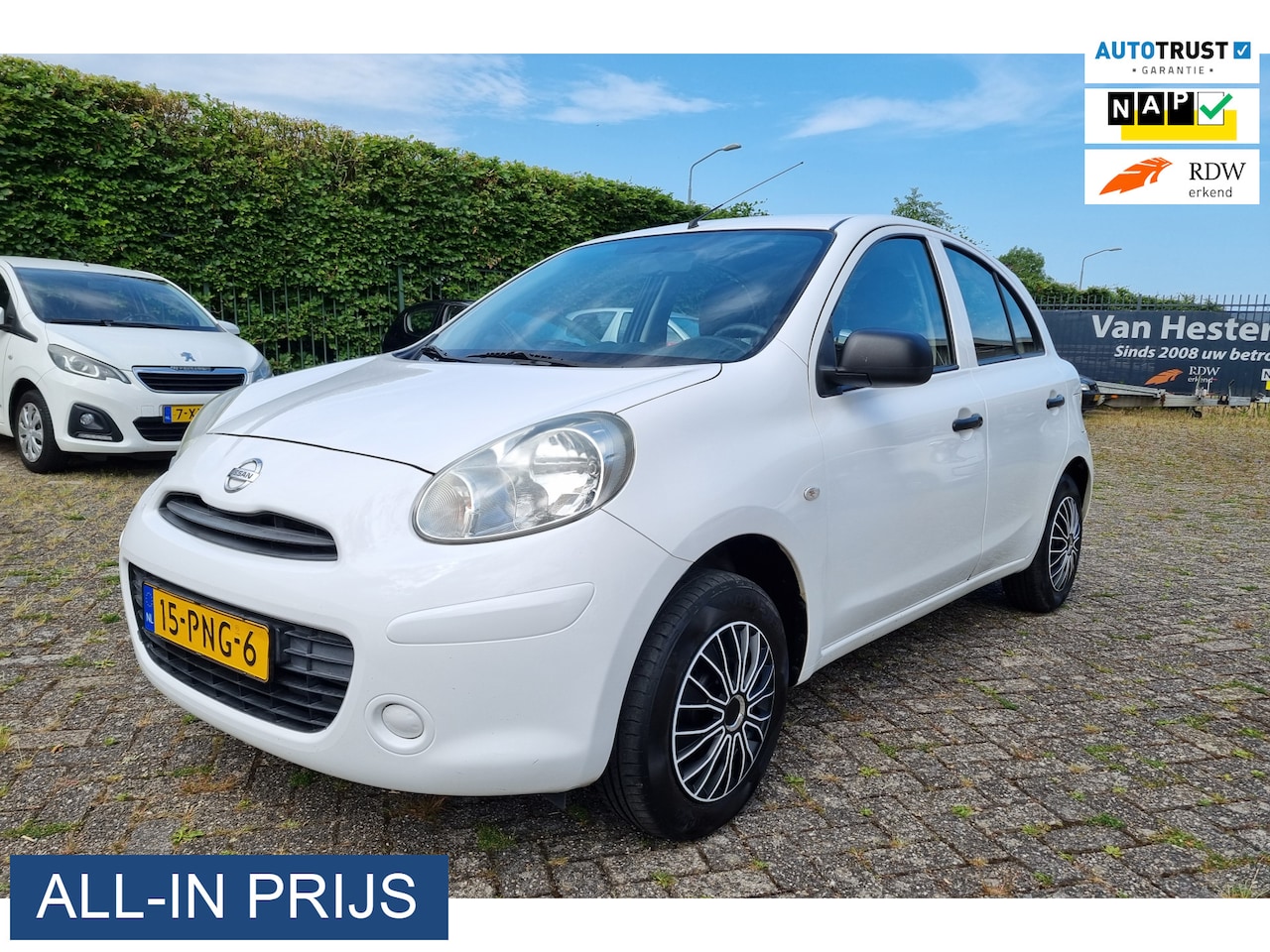 Nissan Micra - 1.2 Visia ✅AIRCO ✅5-DEURS ✅NIEUWE APK - AutoWereld.nl