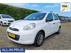 Nissan Micra - 1.2 Visia ✅AIRCO ✅5-DEURS ✅NIEUWE APK