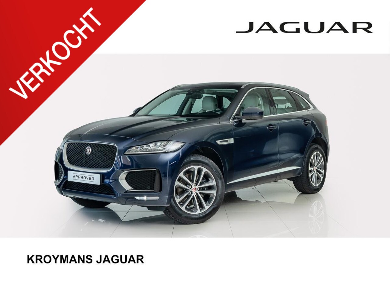 Jaguar F-Pace - 3.0d AWD 300 Sport | Panoramadak | 24 maanden Approved - AutoWereld.nl