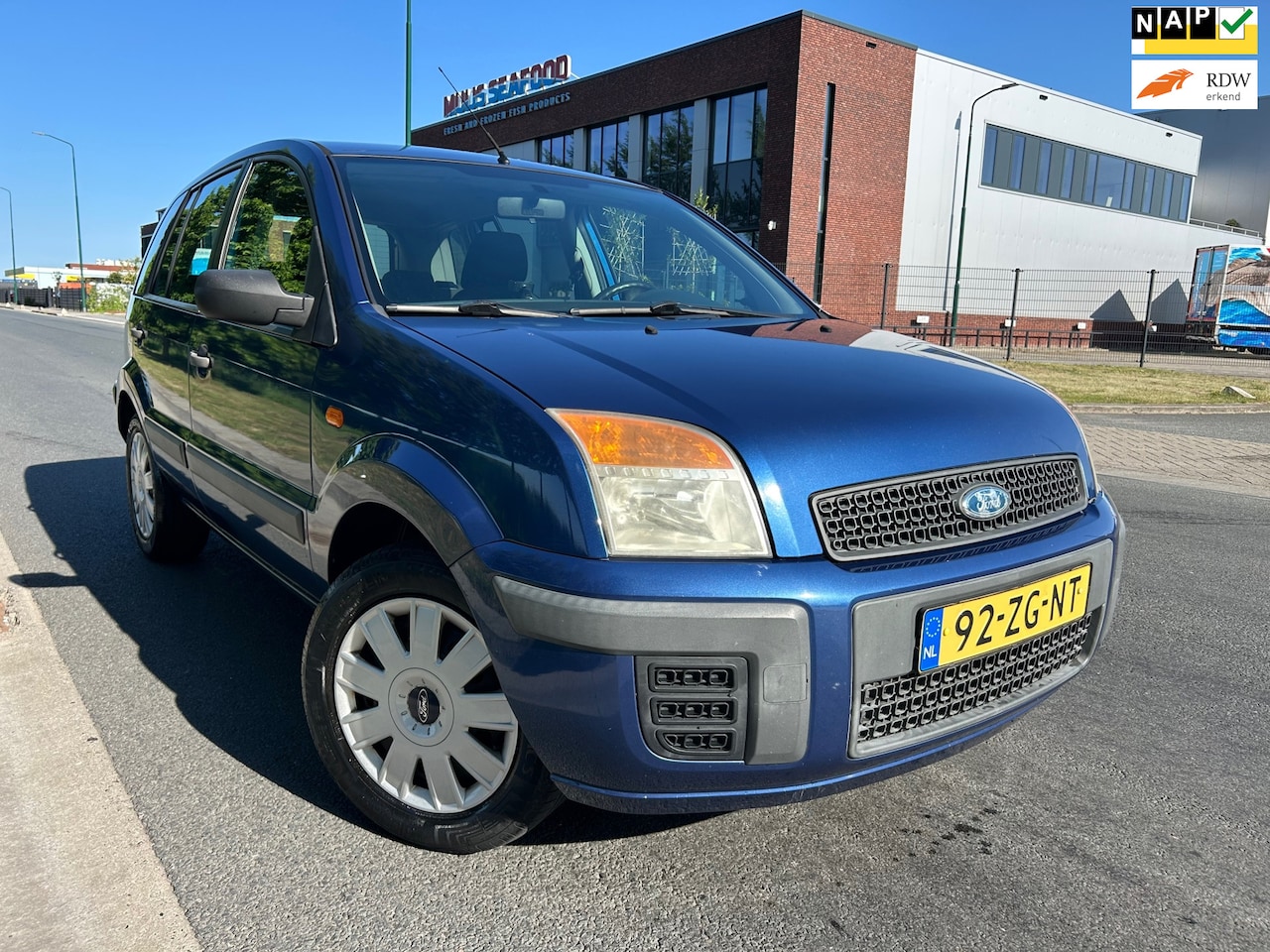 Ford Fusion - 1.4-16V Cool & Sound BJ 2008,Airco,5 deurs,Apk Zeer Netjes !! - AutoWereld.nl