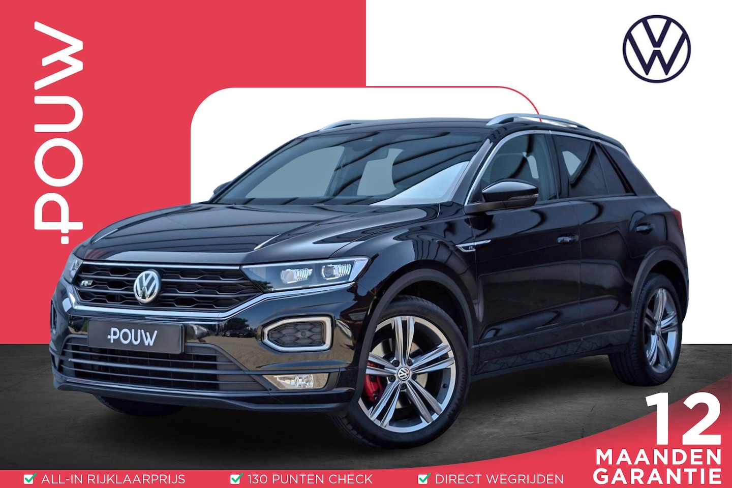 Volkswagen T-Roc - 1.5 TSI 150pk Sport Business R | Camera | Elektrische Achterklep | R Line - AutoWereld.nl