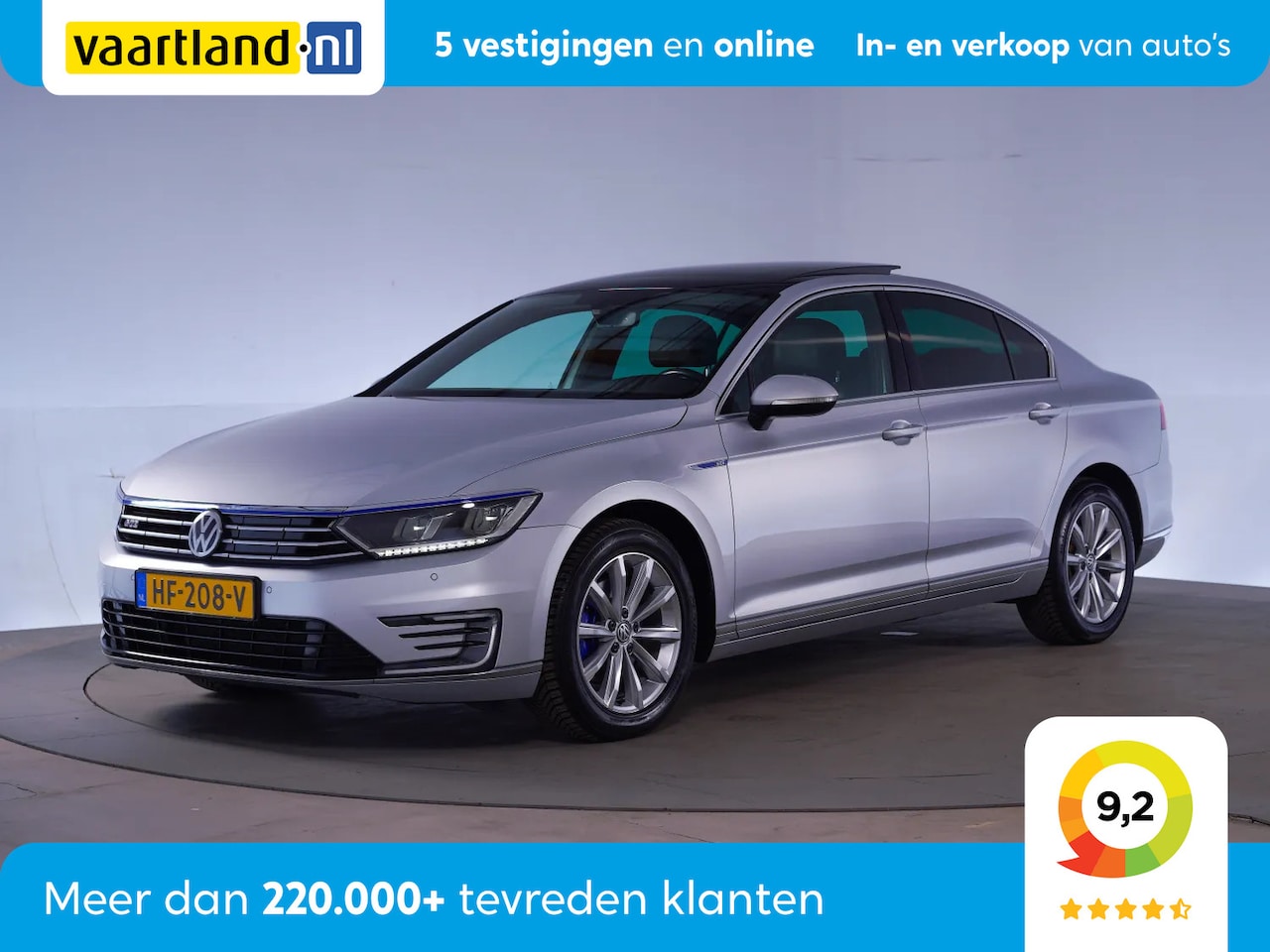 Volkswagen Passat - 1.4 TSI GTE Highline[ Panoramadak Half lederen bekleding Led koplampen] - AutoWereld.nl