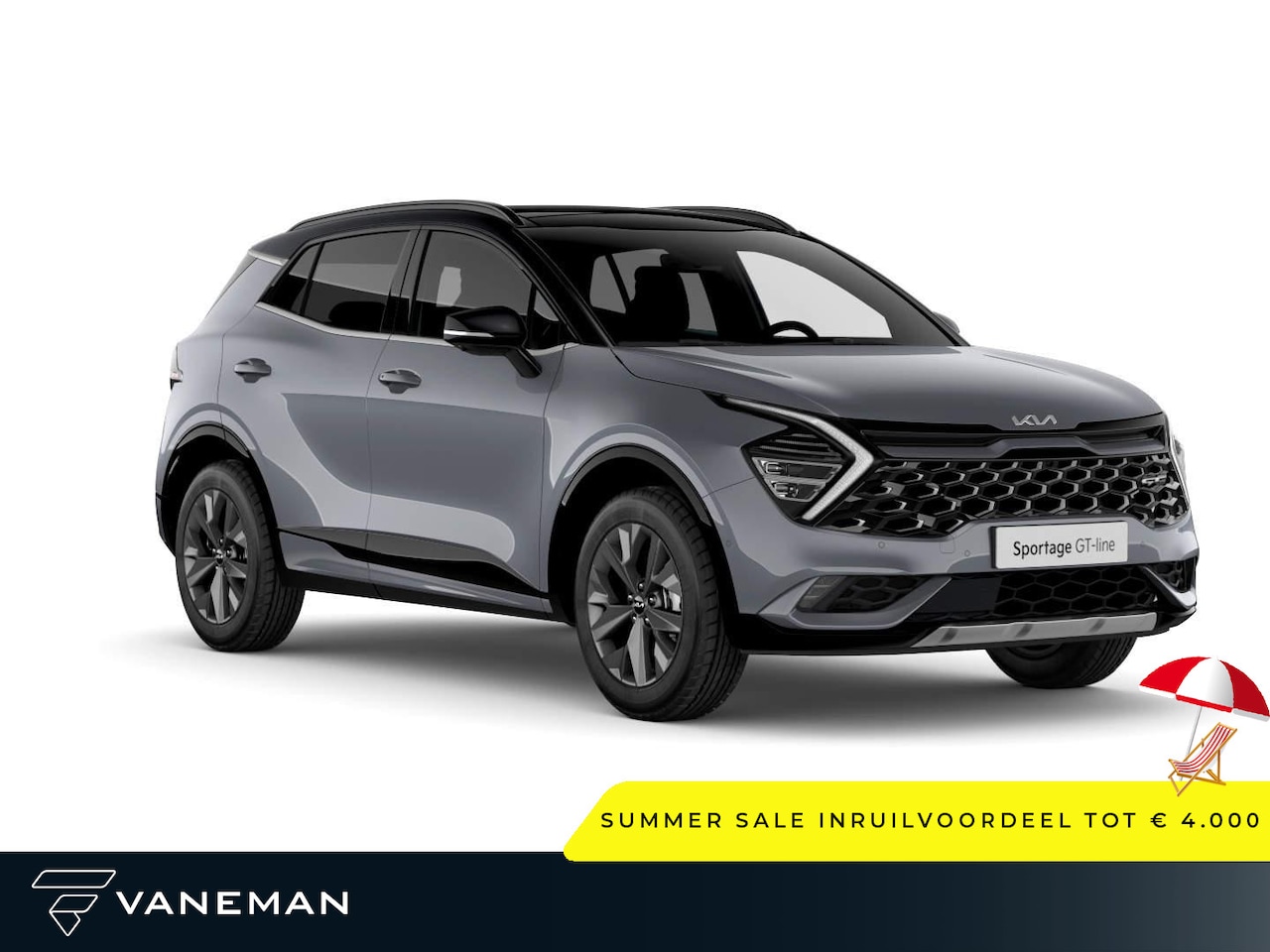 Kia Sportage - 1.6 T-GDi Hybrid GT-PlusLine | Binnenkort leverbaar | Voorstoelen verwarmd - AutoWereld.nl