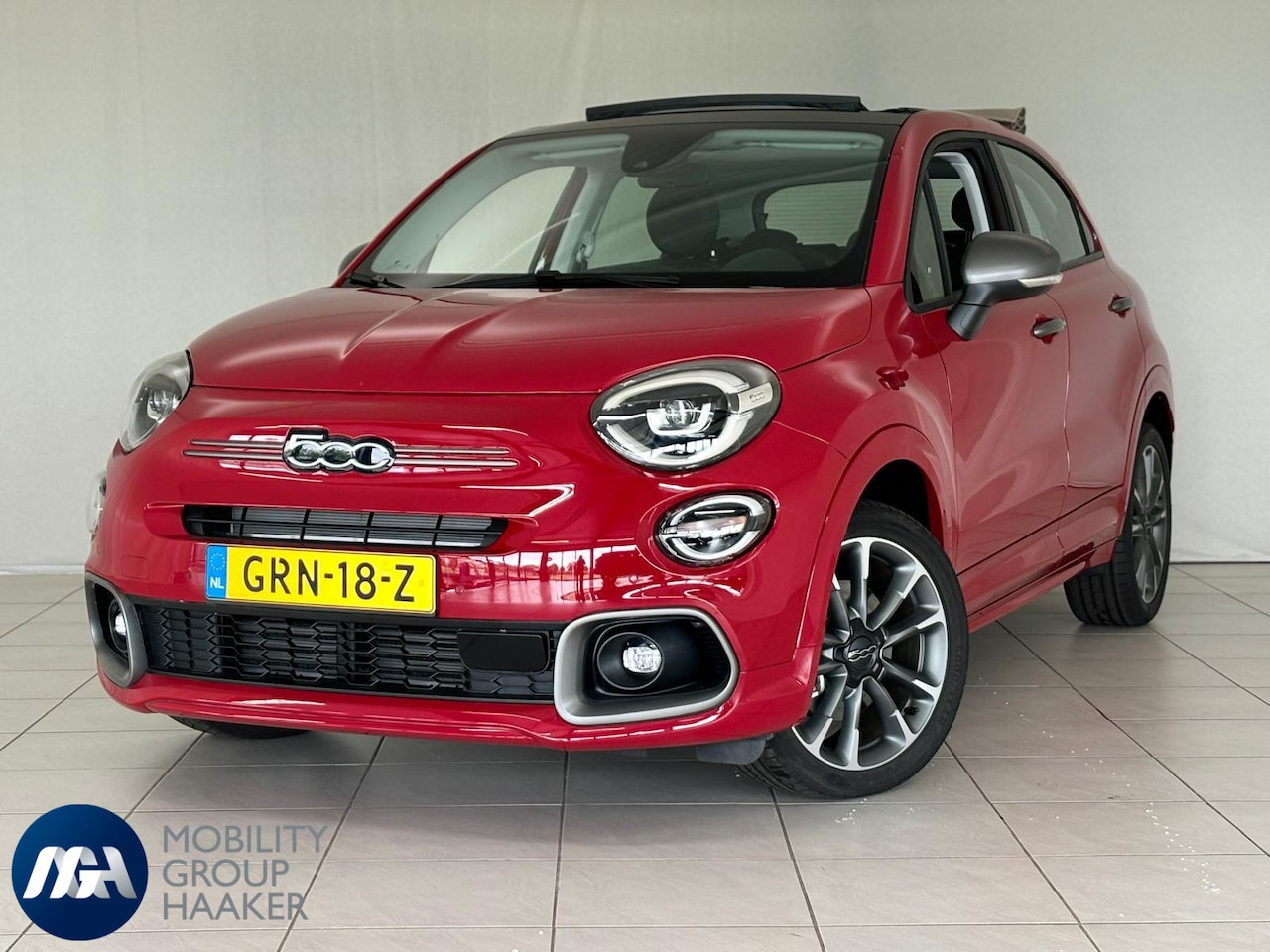 Fiat 500 X - 1.5 Hybrid Sport Cabrio | Automaat | Apple-Android | Parkeercamera | Lederen Bekleding - AutoWereld.nl