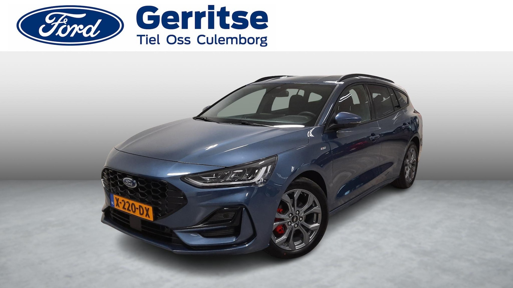 Ford Focus Wagon - 1.0 155pk Hybrid ST Line X Automaat * 7 KM! * ADAPT. CRUISE * BLIS * WINTER PAKKET * - AutoWereld.nl