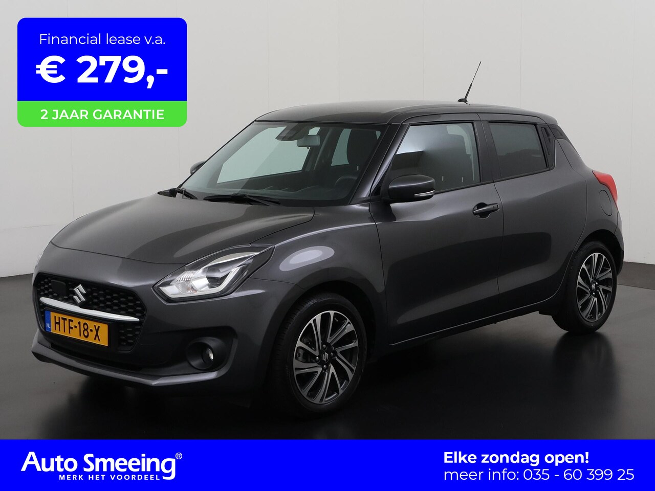 Suzuki Swift - 1.2 Style Smart Hybrid Automaat | Navigatie | Zondag Open! - AutoWereld.nl