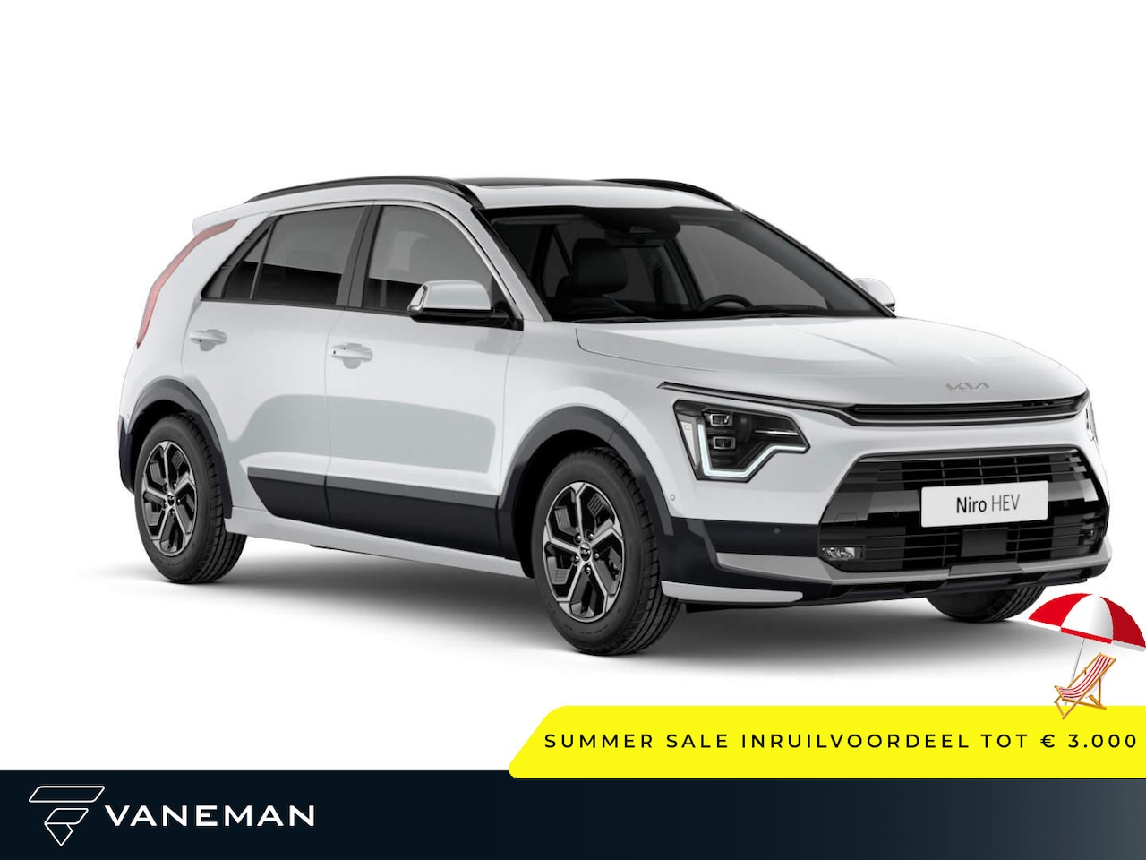 Kia Niro - 1.6 GDi Hybrid DynamicLine Binnenkort leverbaar l Apple Carplay/Android Auto - AutoWereld.nl