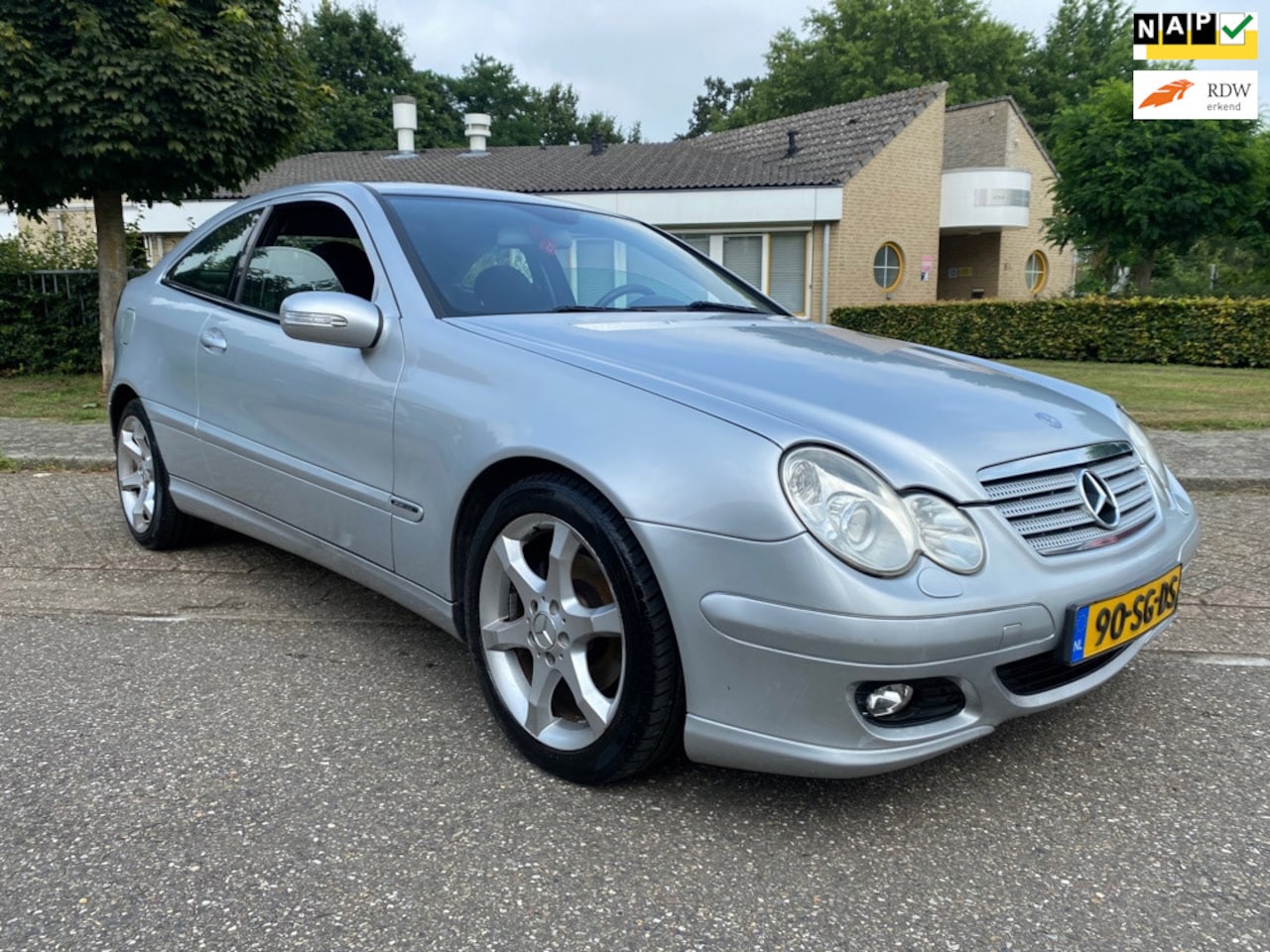 Mercedes-Benz C-klasse Sportcoupé - **Historie** Boekjes! ZEER NETJES! - AutoWereld.nl
