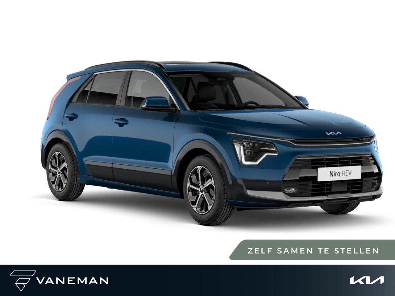 Kia Niro - 1.6 GDi Hybrid DynamicLine | Cruise control adaptief met Stop&Go en stuurhulp | Zelf samen - AutoWereld.nl