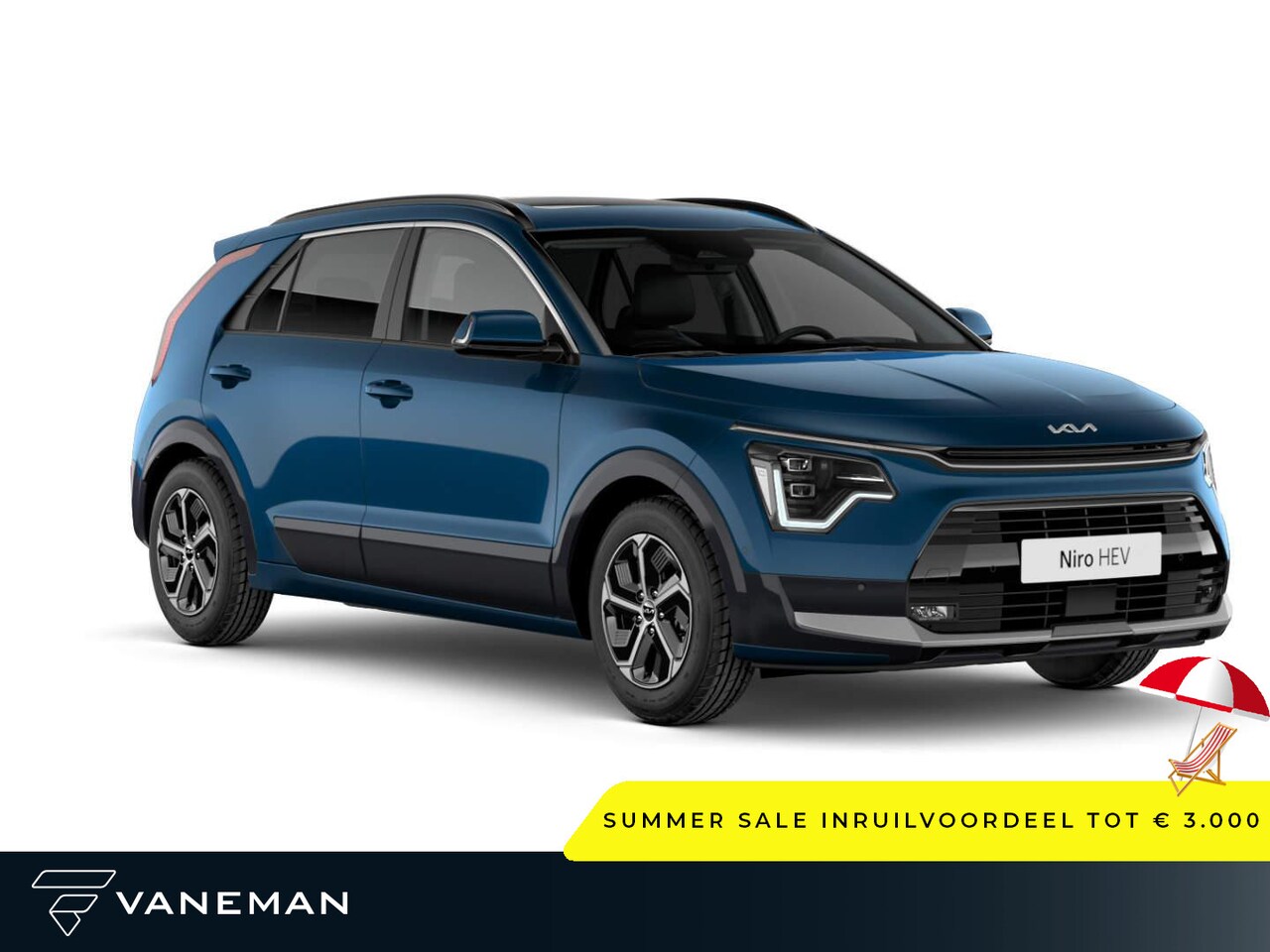 Kia Niro - 1.6 GDi Hybrid DynamicLine | Binnenkort leverbaar | Airco (automatisch) - AutoWereld.nl
