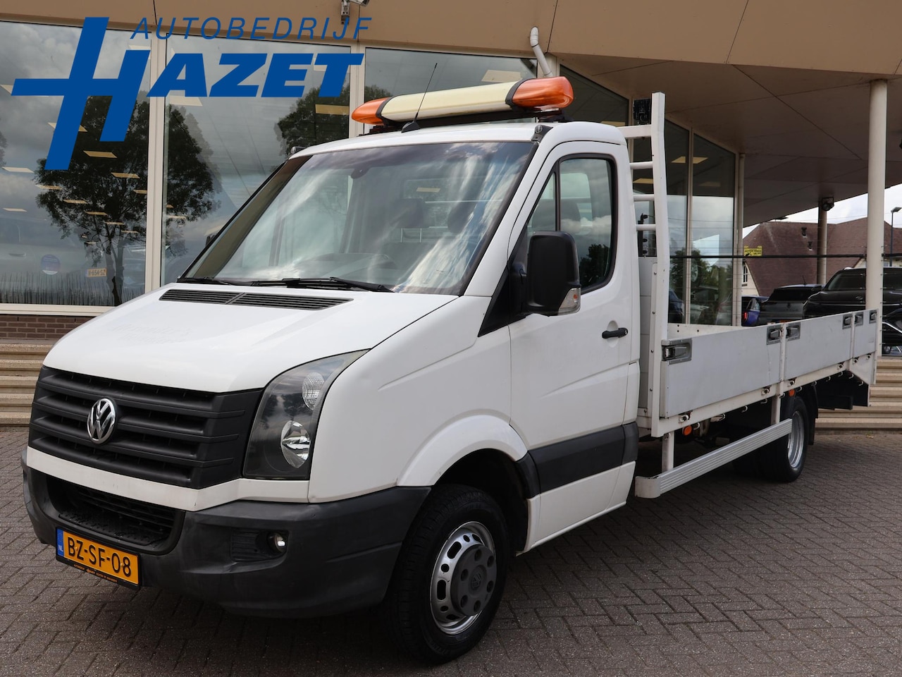 Volkswagen Crafter - 2.0 163 PK DUBBEL LUCHT OPEN LAADBAK*4.90M LENGTE* + CRUISE CONTROL | AIRCO - AutoWereld.nl