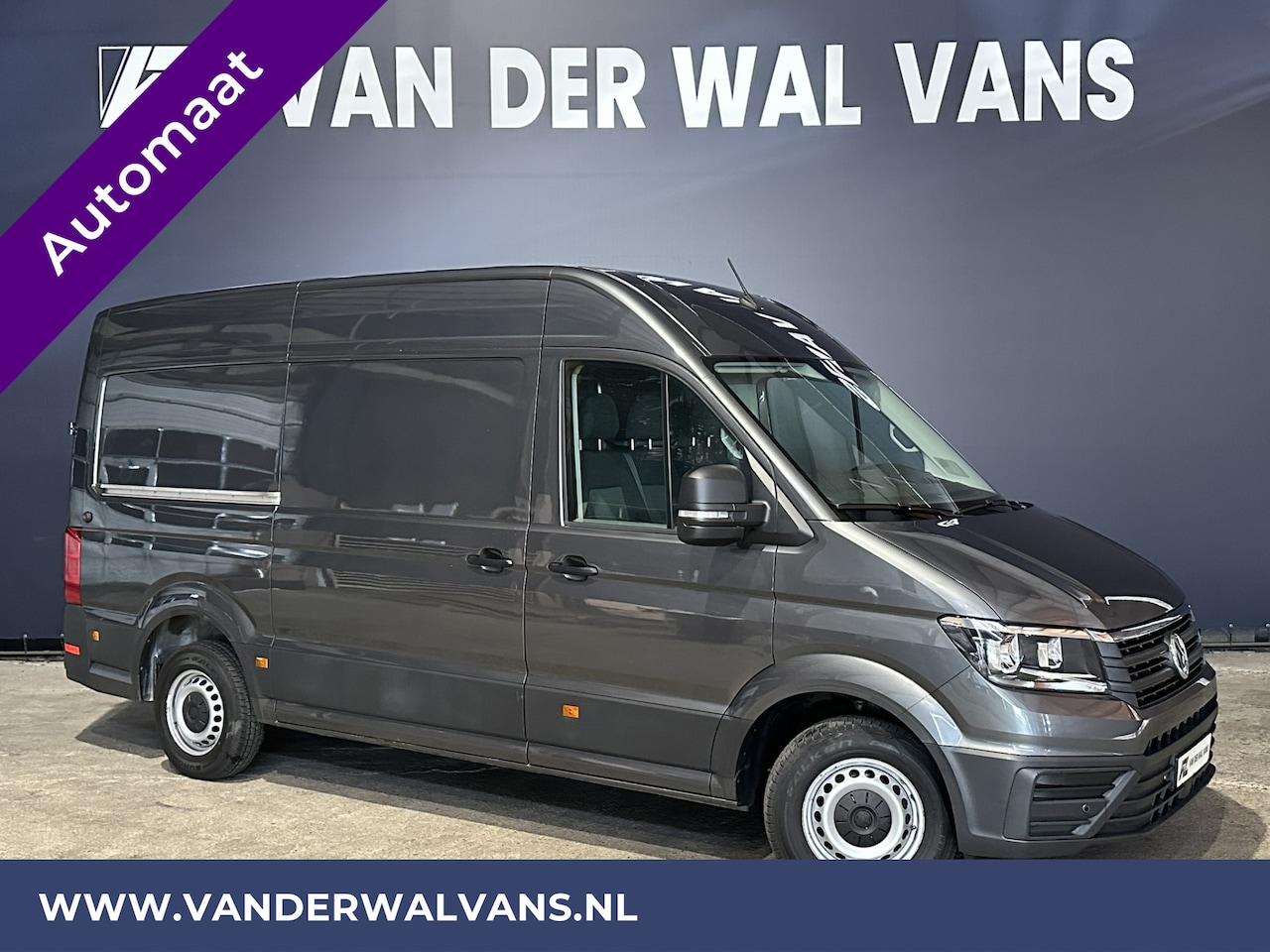 Volkswagen Crafter - 2.0 TDI 141pk Automaat L3H3 L2H2 Euro6 Airco | Camera | Navigatie | 3000kg Trekhaak | Crui - AutoWereld.nl