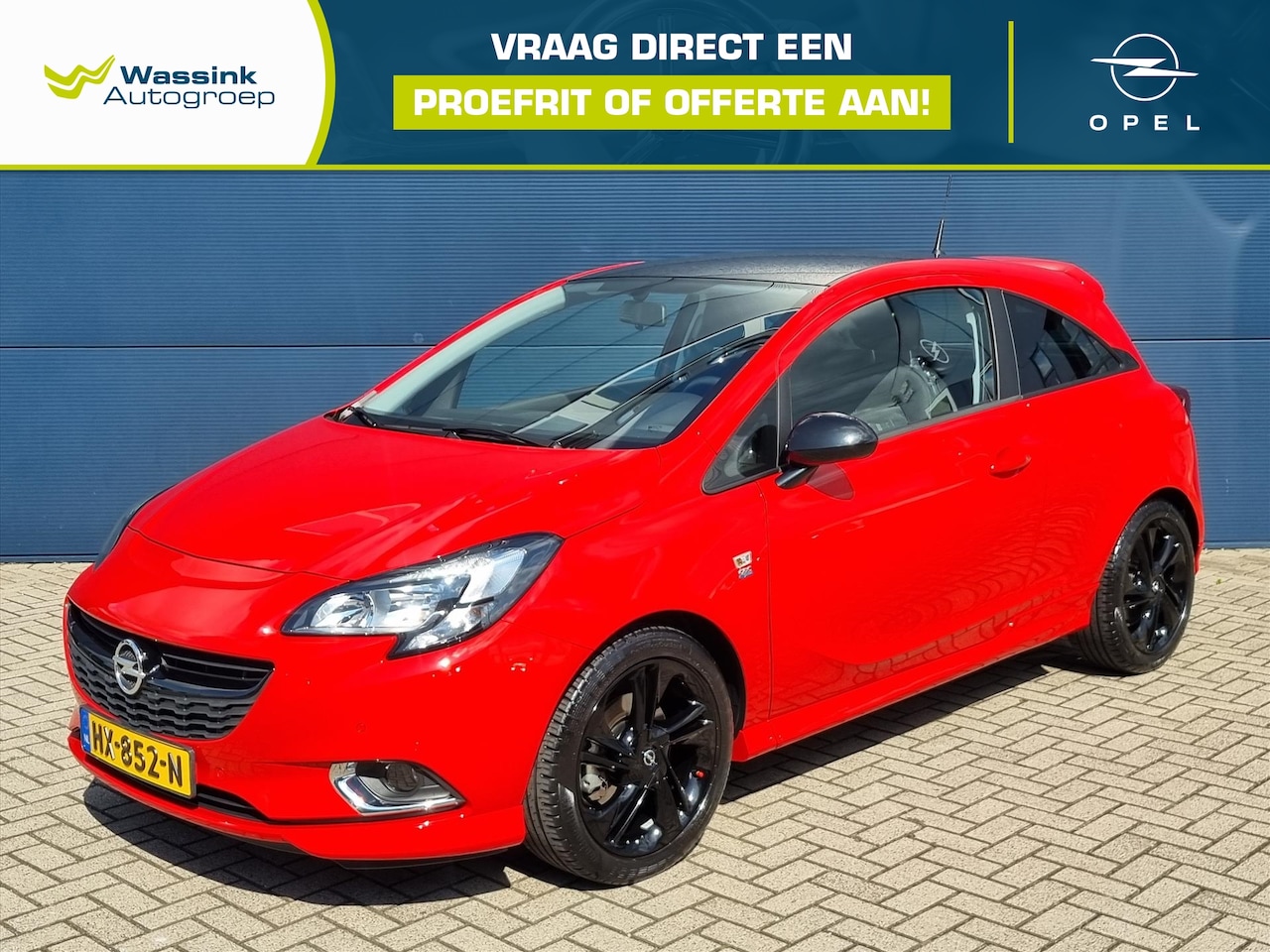 Opel Corsa - 1.0 Turbo 90pk 3-Deurs OPC Line | Cruise Control | Airco | Parkeersensoren V+A | 17" Licht - AutoWereld.nl