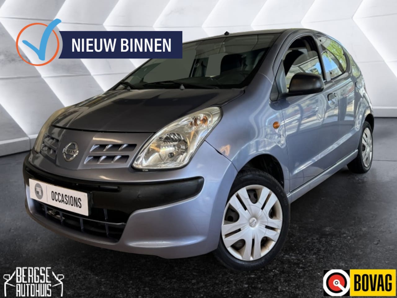 Nissan Pixo - 1.0 Visia 5Drs Nap Nieuwe Apk - AutoWereld.nl