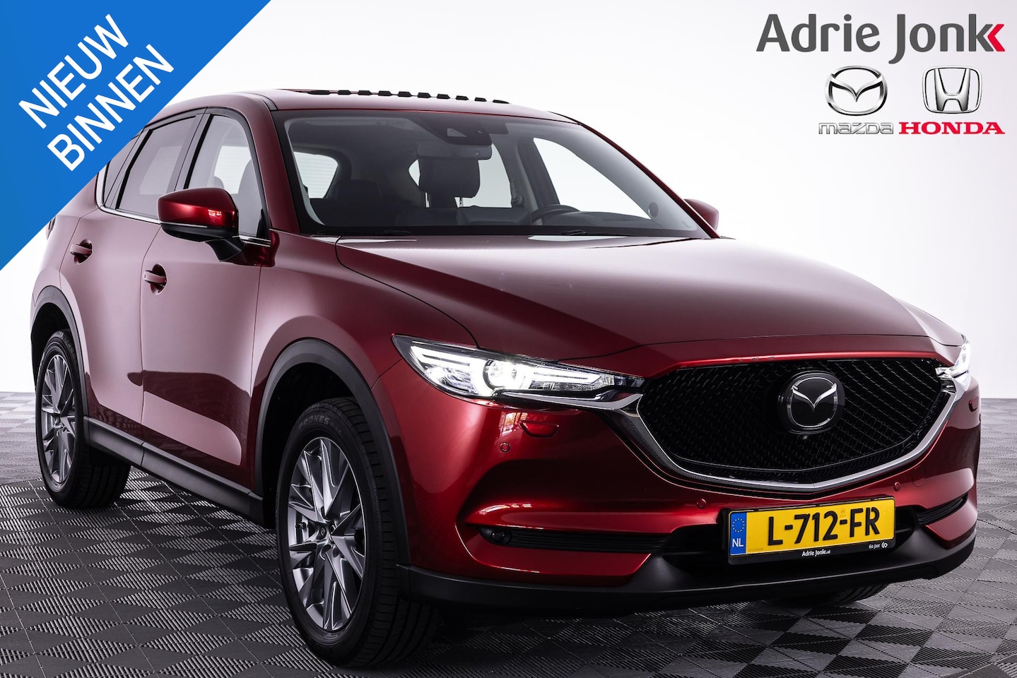 Mazda CX-5 - 2.0 SkyActiv-G 165 Luxury | AUTOMAAT | TREKHAAK | APPLE CARPLAY | SUNROOF | LEDER | BOSE A - AutoWereld.nl