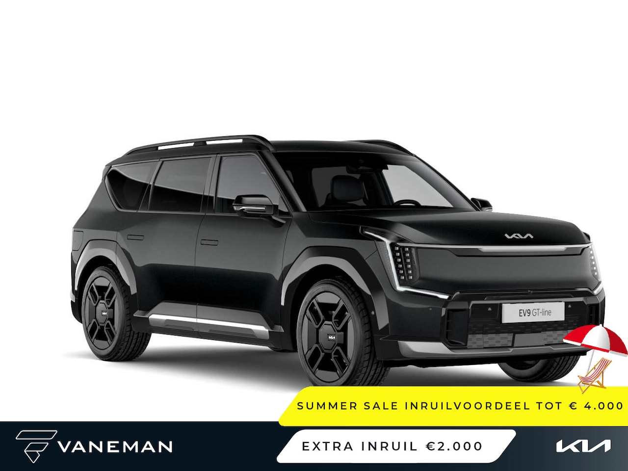 Kia EV9 - GT-Line AWD 6p. 99.8 kWh | Achterbank verwarmd | Warmtepomp - AutoWereld.nl