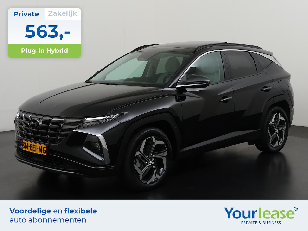 Hyundai Tucson - 1.6 T-GDI PHEV Premium Sky 4WD | All-in 563,- Private Lease | Zondag Open! - AutoWereld.nl