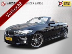BMW 2-serie Cabrio - 220i AUT HighExecutive M PAKKET 184pk, Leder, NAVI, Camera, Compleet