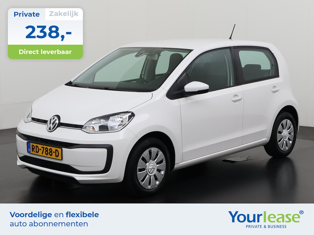 Volkswagen Up! - 1.0 BMT move up! | All-in 238,- Private Lease | Zondag Open! - AutoWereld.nl