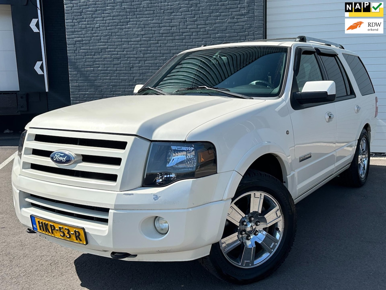 Ford Expedition - FORD LIMITED SCHUIFDAK/YOUNGTIMER/8P/VOLLEDER/UNIEK!!/NWEAPK - AutoWereld.nl