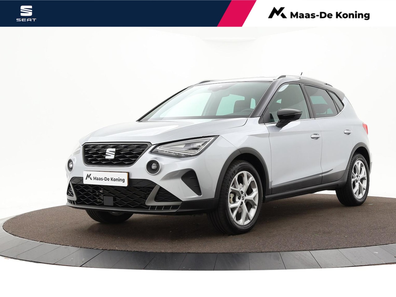 Seat Arona - 1.0 Tsi 95pk FR · Apple/Android Car Play · P-Sensoren · ACC · DAB · 17'' Inch · Garantie t - AutoWereld.nl