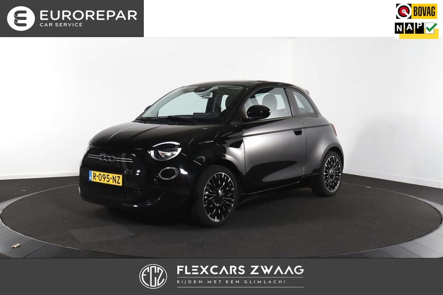 Fiat 500 - Icon 42 kWh - Automaat - Navi - Panoramadak- Winterpakket- Org.NL - AutoWereld.nl