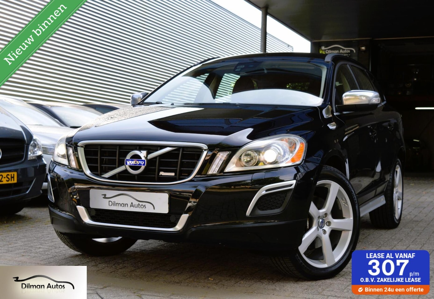 Volvo XC60 - 2.0T R-Design Aut|Leder|Pdc|Cruise|Nap!Trekhaak!! - AutoWereld.nl