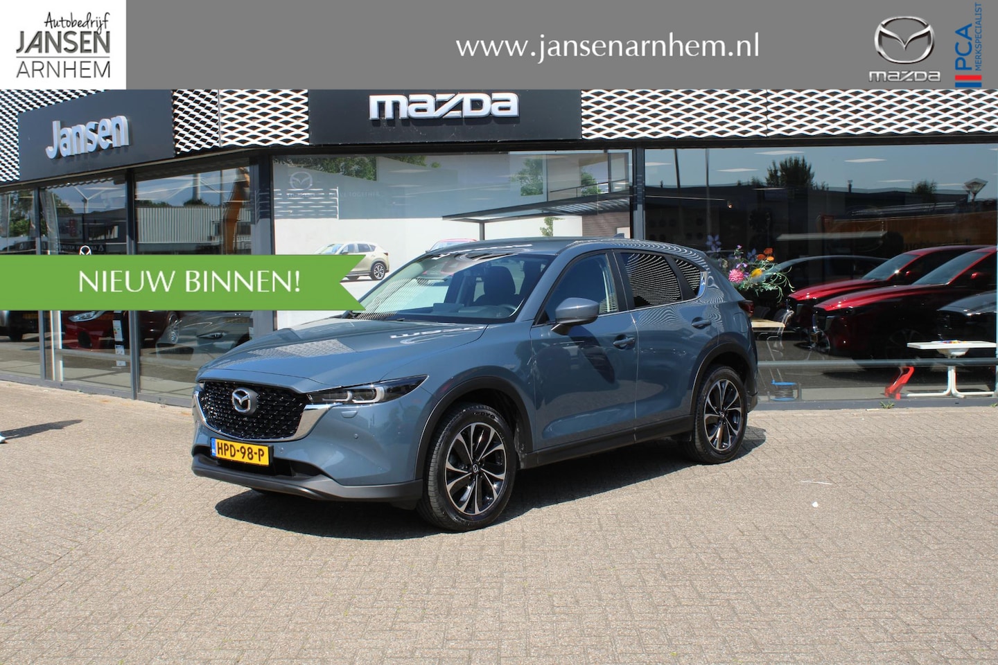 Mazda CX-5 - 2.0 SkyActiv-G 165 Advantage 2.0 SkyActiv-G 165 Advantage , Trekhaak, 360 Camera, HUD, Navi, Apple Carplay, LMV 19 Inch - AutoWereld.nl