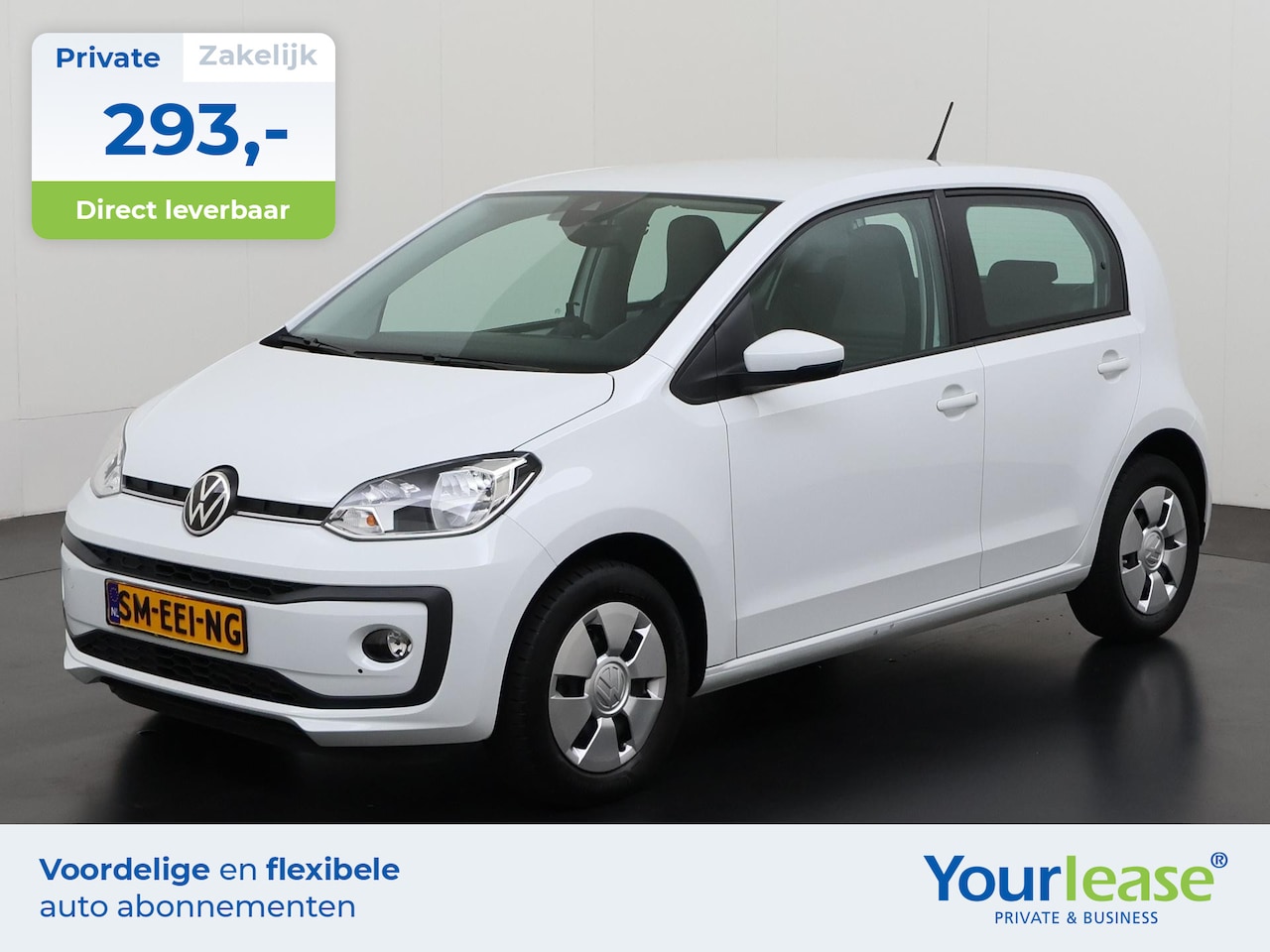 Volkswagen Up! - 1.0 | All-in 293,- Private Lease | Zondag Open! - AutoWereld.nl