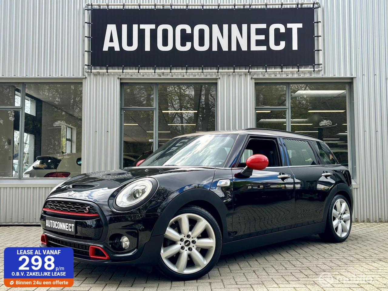 MINI Clubman - 2.0 Cooper S AUTOMAAT, PANODAK, NAVI, HALF/LEDER, VOL OPTIES - AutoWereld.nl