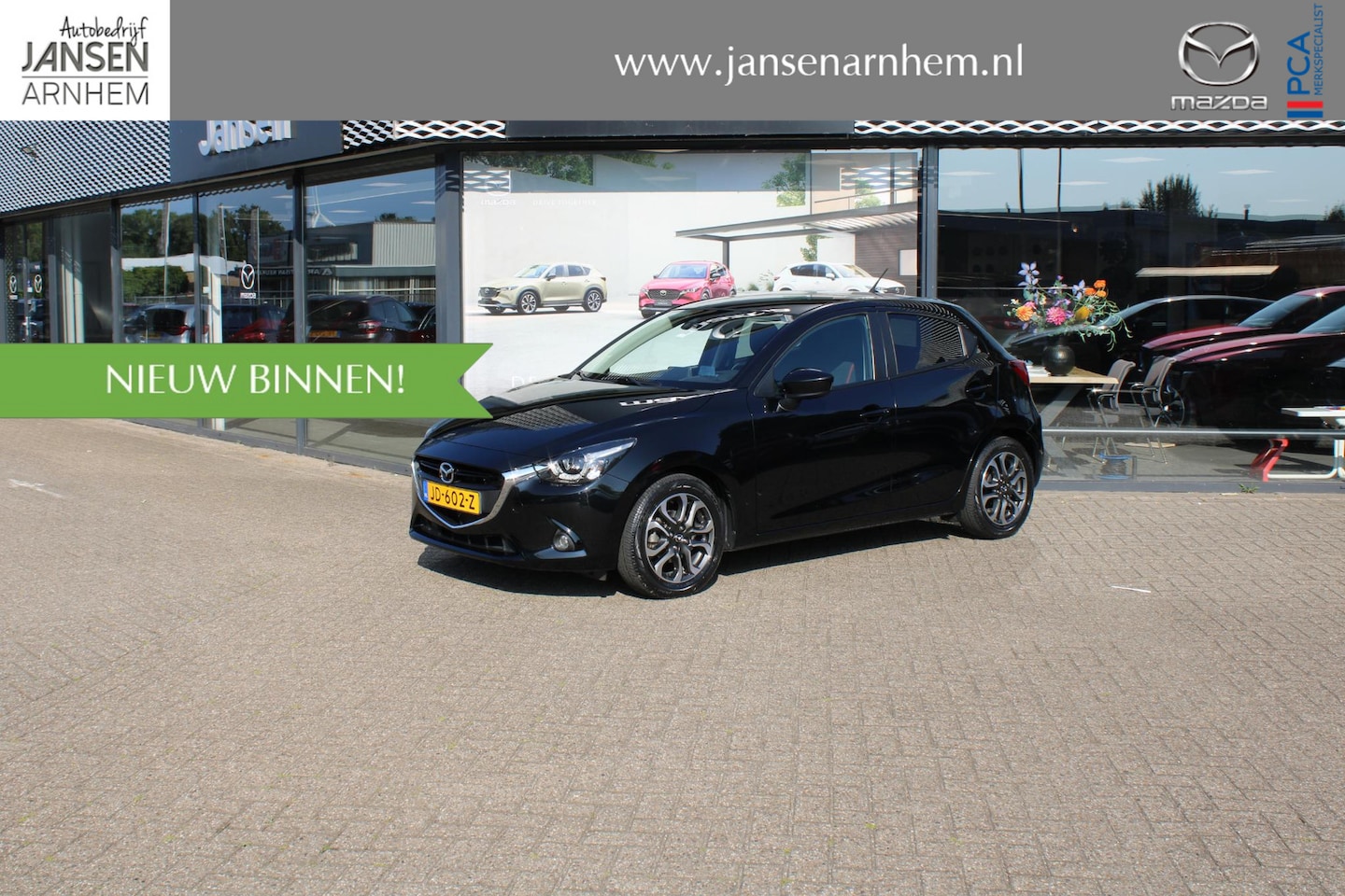 Mazda 2 - 1.5 Skyactiv-G GT-M Cruise, LKA, Navi, PDC, Airco, Stoelverwarming, HUD, LMV 16 Inch - AutoWereld.nl