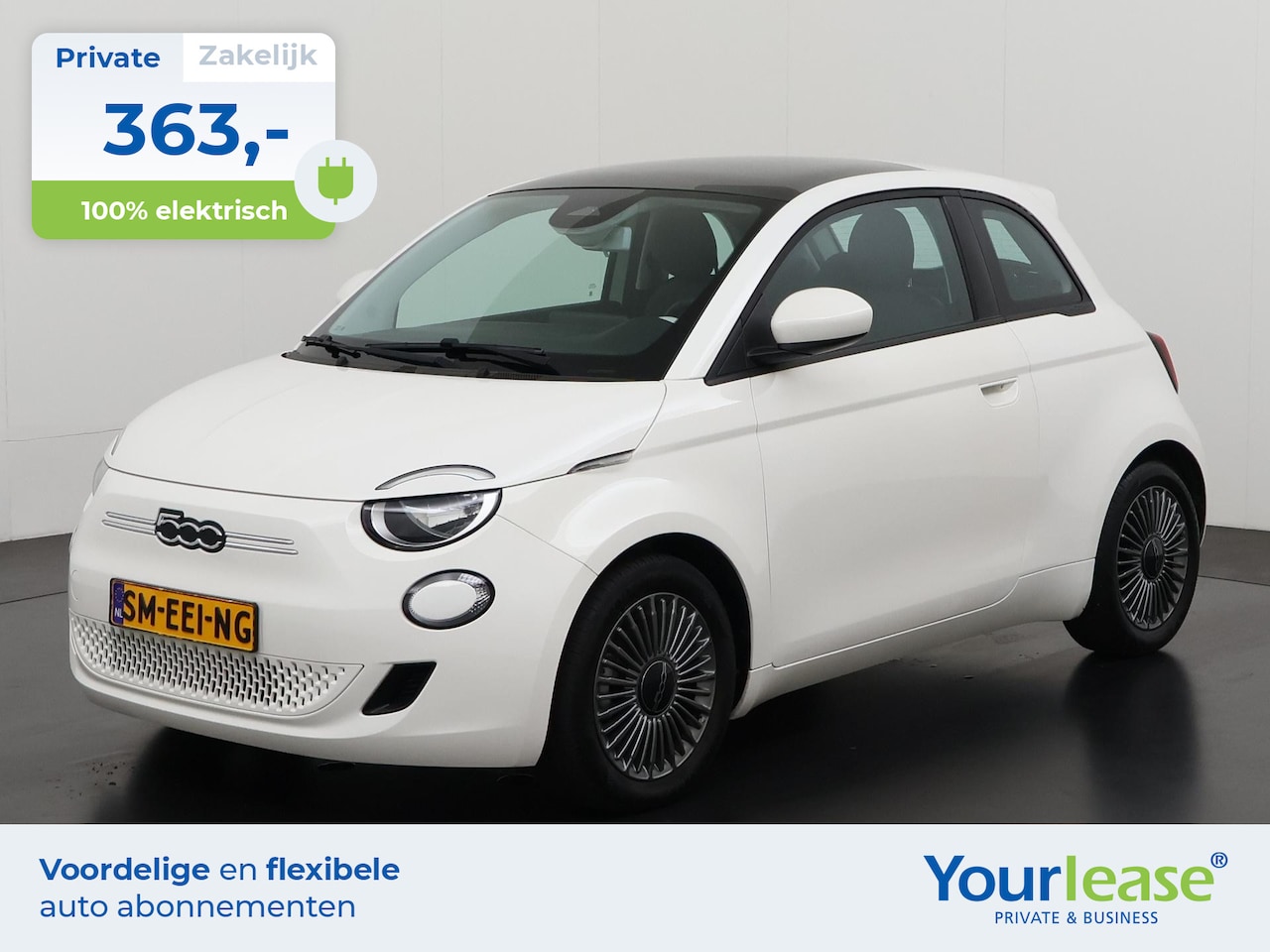 Fiat 500 - Icon 42 kWh | All-in 363,- Private Lease | Zondag Open! - AutoWereld.nl