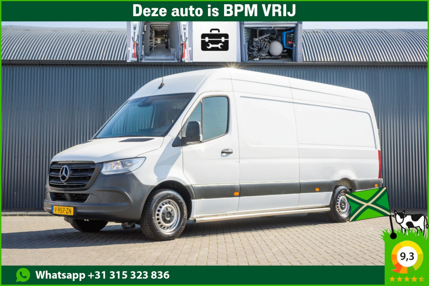 Mercedes-Benz Sprinter - 311 CDI L3H2 | Volledig ingericht | CarPlay | Climate | Camera | Euro 6 | Omvormer | Oprij - AutoWereld.nl