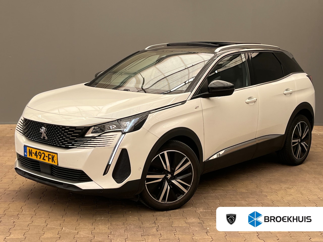 Peugeot 3008 - 1.2 PureTech Blue Lease GT VOL!! | Panorama Dak | Alcantara stoelen met elek. verstelling - AutoWereld.nl