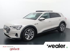 Audi e-tron - e-tron 55 quattro advanced 95 kWh | 408 PK | SoH 100% | Trekhaak | Panoramadak | Verwarmde