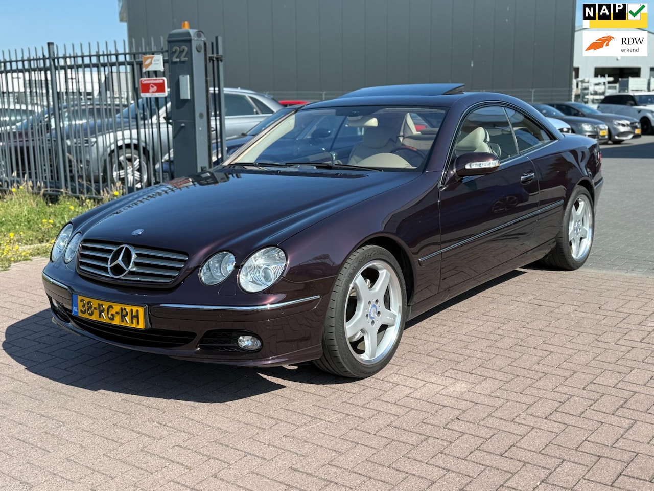 Mercedes-Benz CL-klasse - 500 Youngtimer Origineel NL Schuifdak Nette staat - AutoWereld.nl