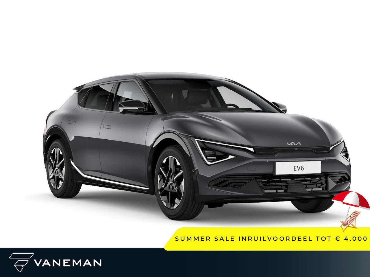 Kia EV6 - Light Edition 63 kWh | Elektrische ramen voor en achter | Voorstoelen verwarmd - AutoWereld.nl