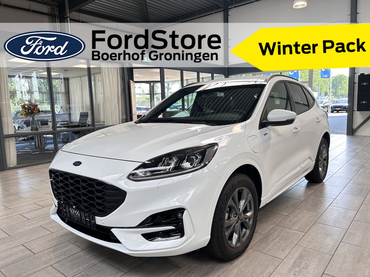Ford Kuga - 2.5 PHEV 225 pk ST-Line | Winter Pack | Camera | Keyless | LED | Clima | Cruise | Apple/An - AutoWereld.nl