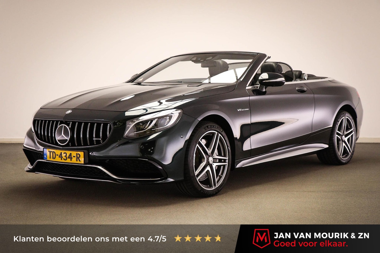 Mercedes-Benz S-klasse Cabrio - AMG 63 4Matic | RIJASSISTENTIE PACK | HEAD UP | STOELKOELING | 360 CAMERA | 20" - AutoWereld.nl