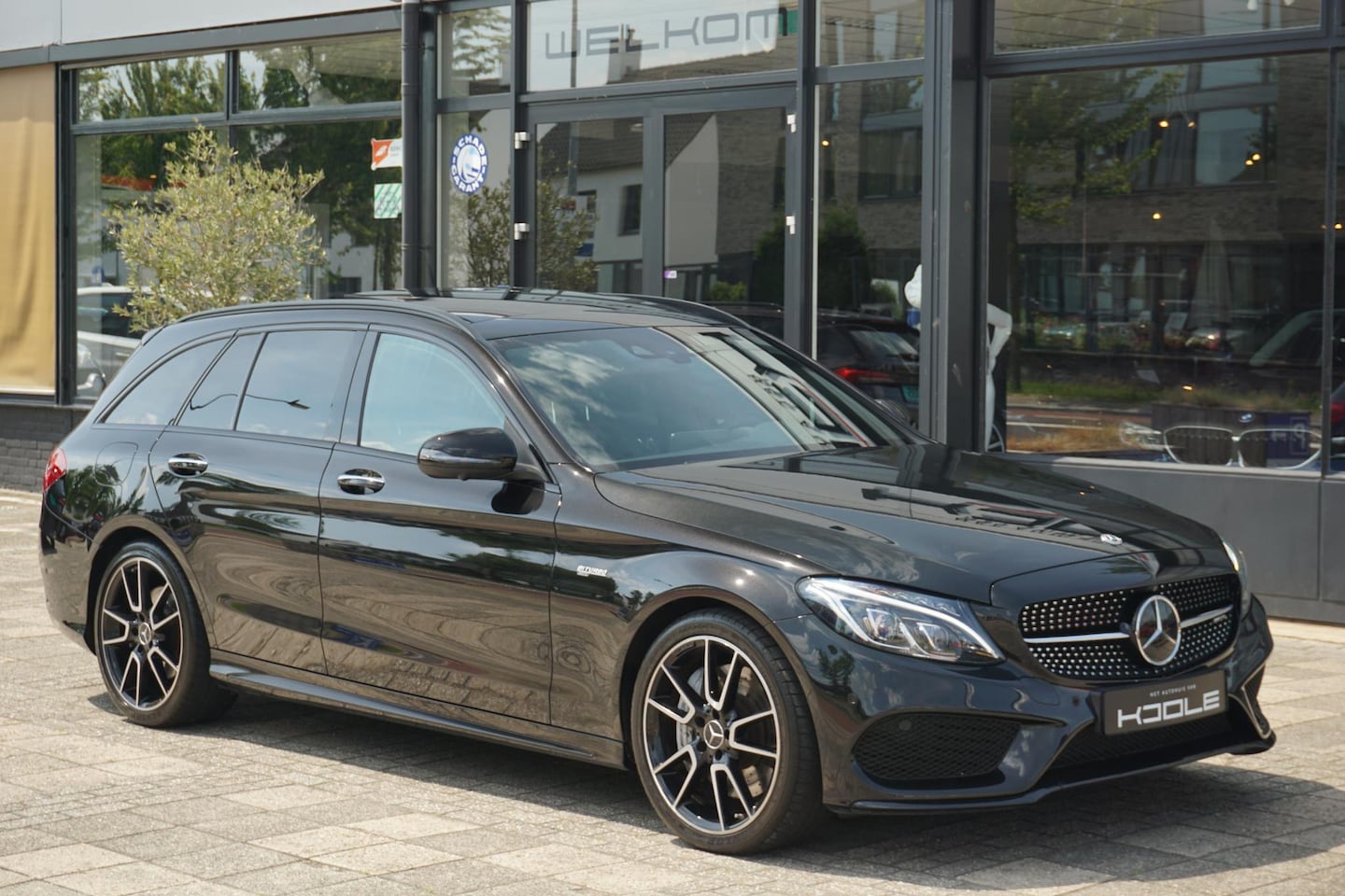 Mercedes-Benz C-klasse - AMG 43 4MATIC | PANO | Burmester | Carbon | Stoelkoeling - AutoWereld.nl