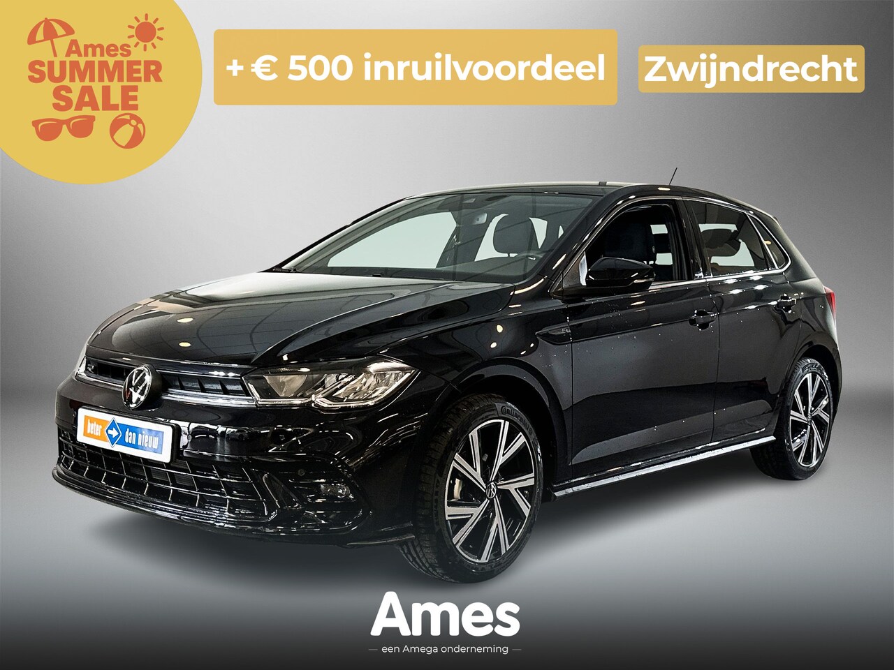 Volkswagen Polo - 1.0 95pk TSI R-Line | Grootlichtassistent 'Light Assist' | Achteruitrijcamera | Parkeersen - AutoWereld.nl