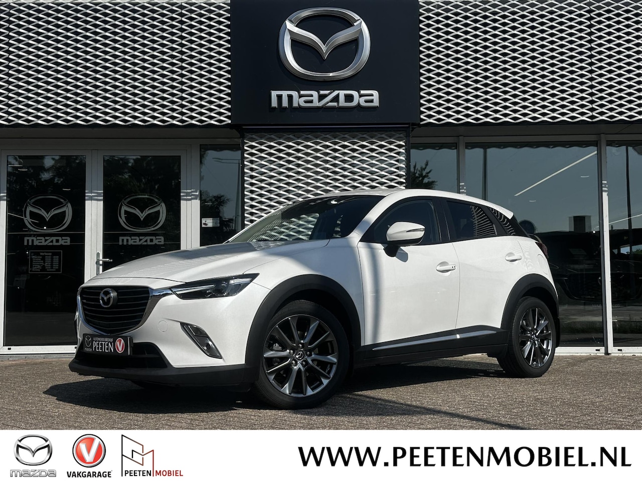 Mazda CX-3 - 2.0 SkyActiv-G 120 GT-Luxury | NAVIGATIE SYSTEEM | ACHTERUITRIJ CAMERA | KEYLESS ENTRY | S - AutoWereld.nl