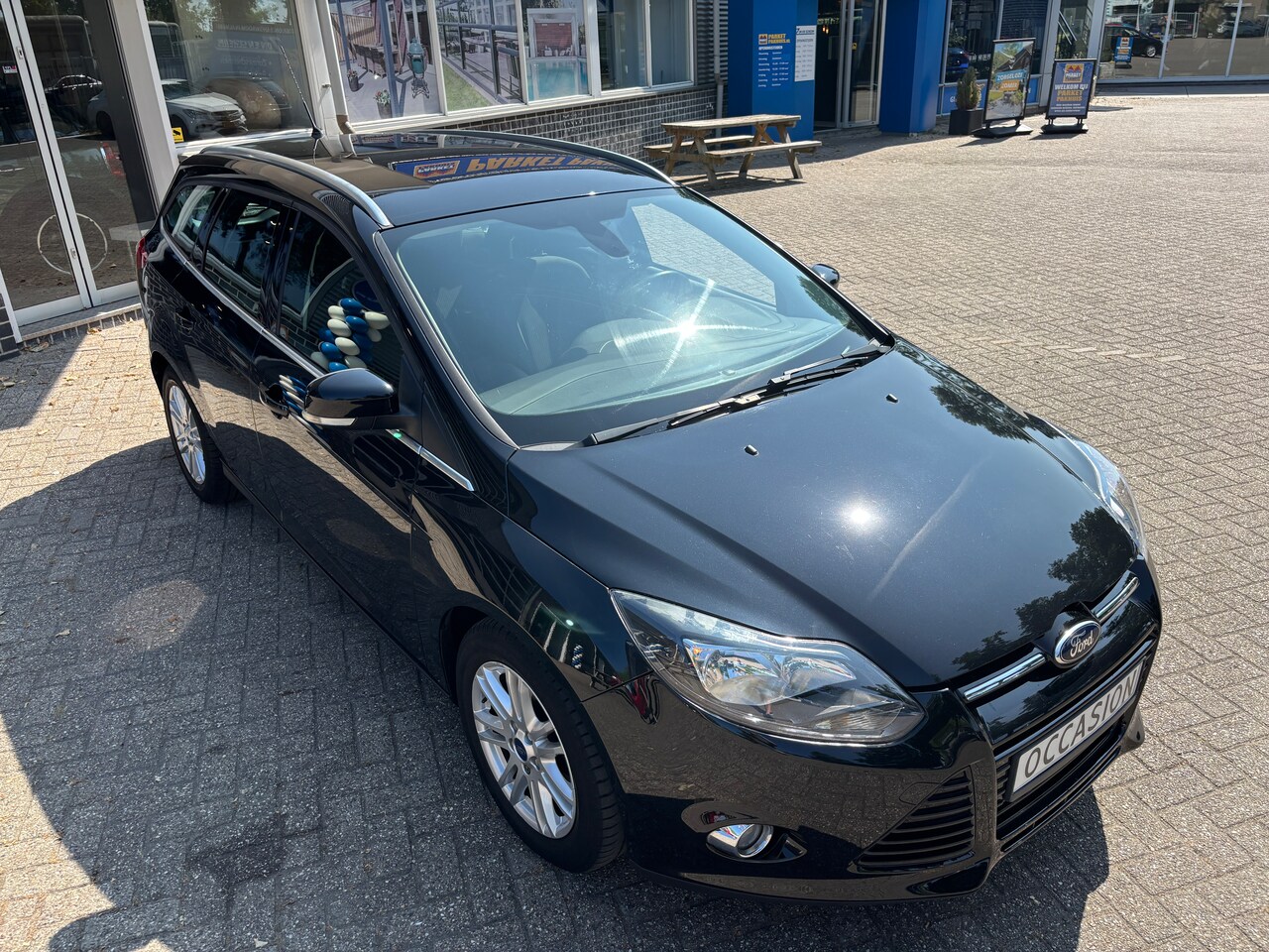 Ford Focus Wagon - 1.0 EcoBoost Titanium | Org-NL auto. D-riem verv. Dealer ondh. Navi.